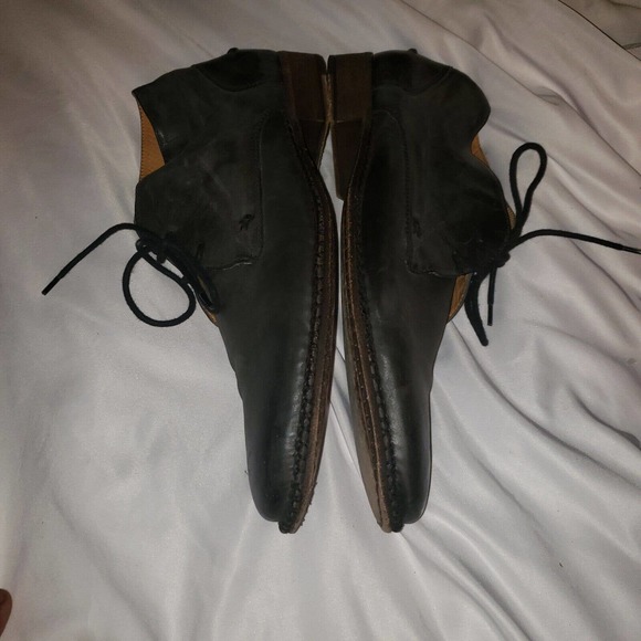 John Varvatos Men‎ Size 12 Chukka Dress Boot Leather Gray Handmade ITALY main image 6